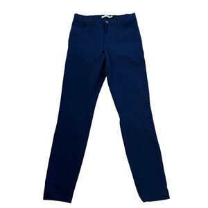 Ricki’s Navy Blue Slim Fit Pants Size S Stretch Workwear Trousers Office